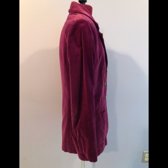 VTG 70s Velveteen Blazer - Picture 3 of 7